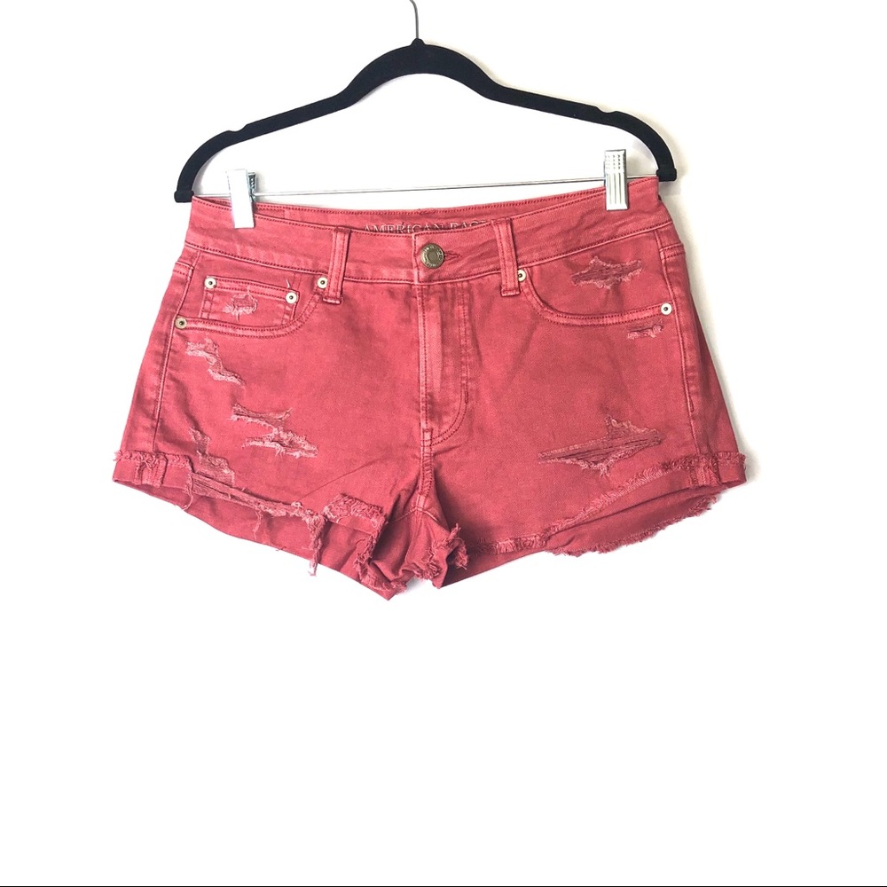 American Eagle Outfitters Short. Mauve Pink Jean. Size 6 Classy